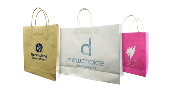 QIS Printed Bags - QLD Government, Newchoice, SBS