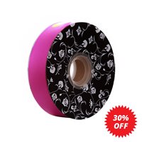 Florist Tear Ribbon Cerise 30mm wide x 90m per roll