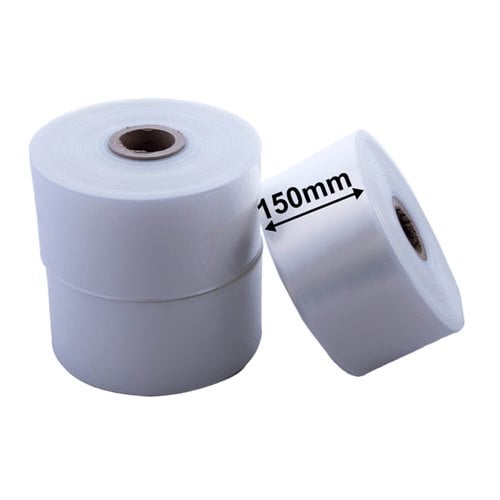 150mm Wide Tube - 50µm 10kg Roll - dimensions