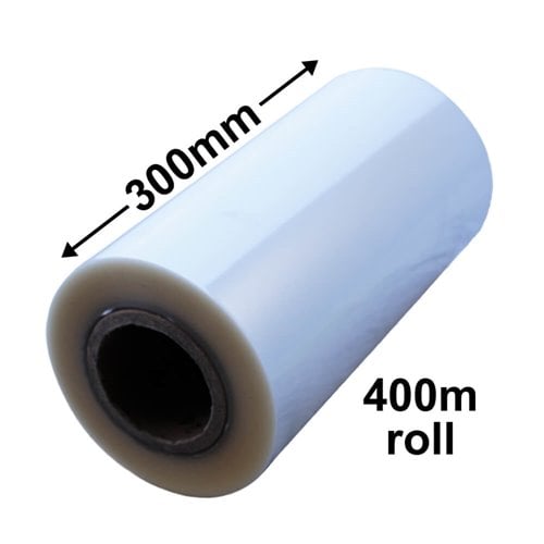 BOPP CELLOPHANE ROLLS 300mm x 400m - dimensions