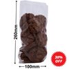 Cellophane Bags 100x260mm + 50mm Side Gusset (Qty:1000)