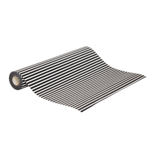 Black & White Stripe Wrapping Paper - dimensions
