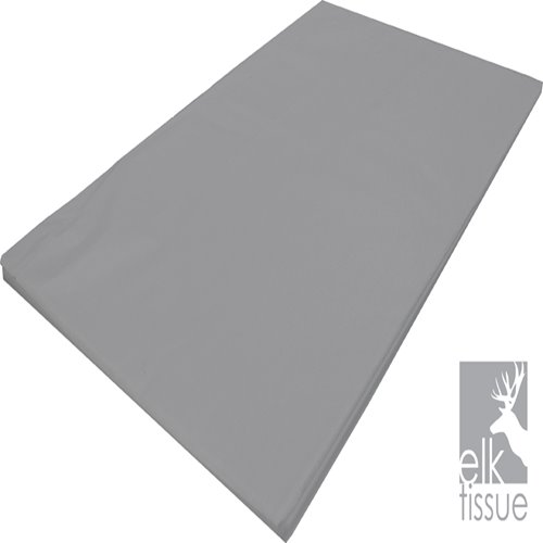 Grey Tissue Paper Sheets 500x750mm 17GSM (Qty:500) - dimensions