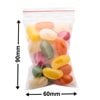 Small Resealable Bags 90 x 60mm