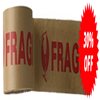 Kraft Paper Tape 48mm Fragile Warning