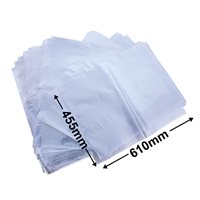 Poly Bags 455x610mm 35µm (Qty:100)