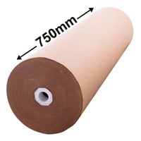 Brown Kraft Paper Roll - 750mm X 340m