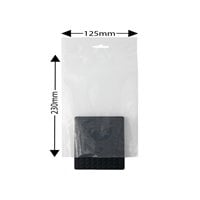 Maxigrip Resealable Bags 75µm - Bottom loading 230 x 125