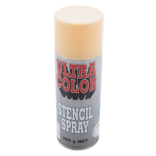 Tan coloured spray ink Ideal for covering printing on cartons - dimensions