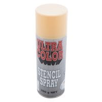 Tan coloured spray ink Ideal for covering printing on cartons