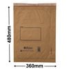 Size 7 Jiffy Padded Mailing Bags 360x480mm (Qty:50)