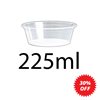 Chanrol clear 225ml round (C8)