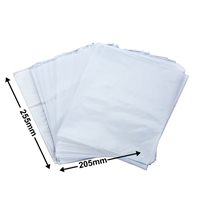 Poly Bags 205x255mm 50µm (Qty:1000)