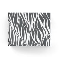 Charcoal Wave Wrapping Paper Roll