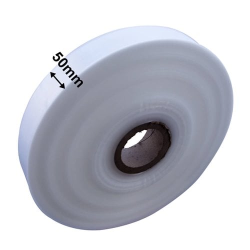 50mm Wide Tube - 50µm (10kg Roll) - dimensions