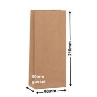 Brown Paper Grocery Bags Size 1 90 x 210