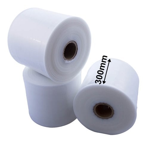 300mm Wide Tube - 100µm 15kg Roll - dimensions