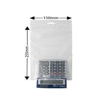 Maxigrip Bottom Loading Resealable Bags - 255x150mm 75µm (Qty:1000)