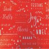 Red Christmas Joy Wrapping Paper Roll