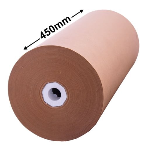 Brown Kraft Paper Roll - 450mm x 340m - dimensions