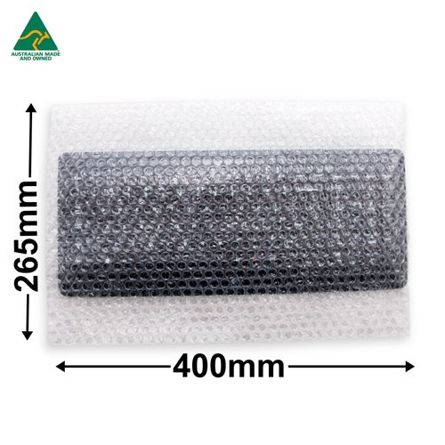 Bubblewrap Bags 265x400mm (Qty:200) - dimensions