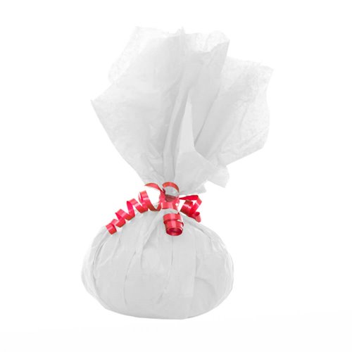 White Tissue Paper Sheets 500x750mm 17GSM (Qty:500) - dimensions