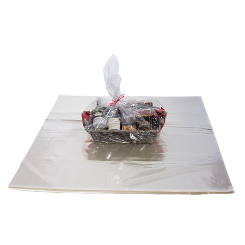 Clear BOPP Cellophane Sheets 1000x1000mm (Qty:200) - dimensions