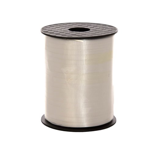 Curling Ribbon White 5mm wide x 457m per roll - dimensions