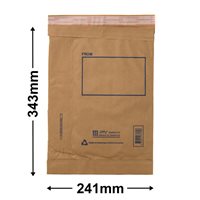 Jiffy Padded Bag - Size 4 343 x 241