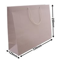 White Boutique Small Gloss Bag  250 x 330