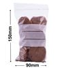 Resealable Bags with Write On Panel - 90x150mm 50µm (Qty:1000)