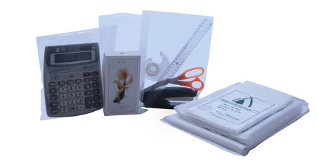 LDPE food-grade poly bags in five thicknesses from QIS Packaging