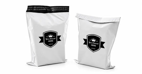 1 Colour 2 Sides Printed Courier Bags