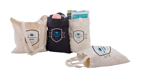 3 Colours 2 Sides Calico Bags