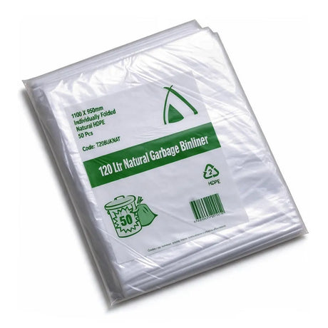 frosty bin liners 120 litre 950x1100mm, front view