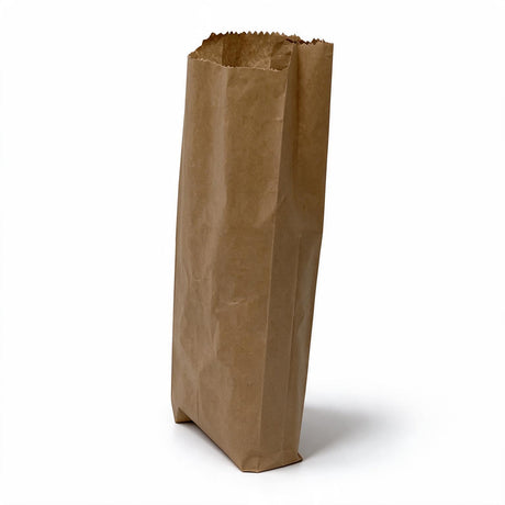 Kraft Paper Single Wine Bottle Bags 115x385mm (Qty:500)