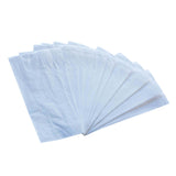 Flat White Paper Bags Size 1 90x195mm & 50mm Gusset (Qty:500)