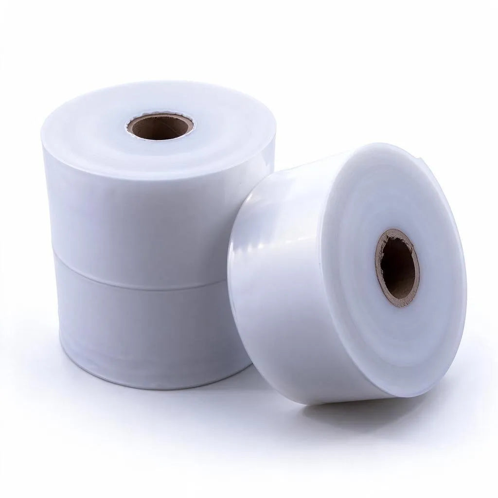 200mm wide tube - 100µm (15kg roll), front view