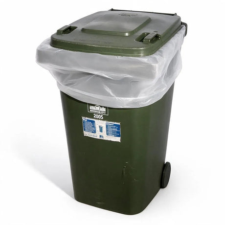 frosty wheelie bin liners 240 litre 1150x1450mm, front view