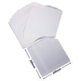 Flat Glossy White Paper Bags Size 2 200x200mm (Qty:500)