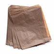 flat brown paper bags size 8 270x335mm, front view