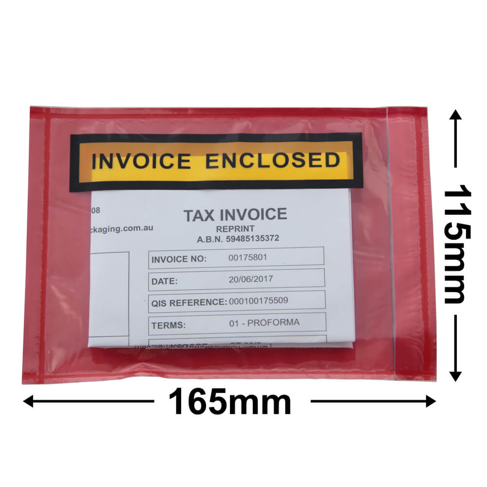 Invoice Enclosed Shipping Label