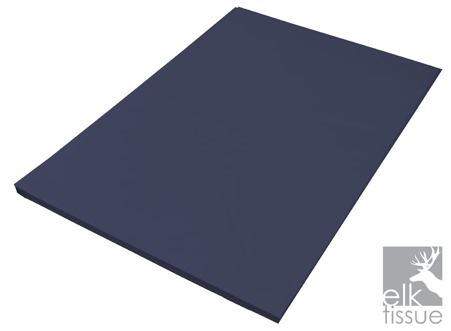 Navy Blue Tissue Paper Sheets 500x750mm 17GSM (Qty:500)