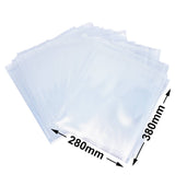 BOPP Peel & Seal Bags + Tape 380x280mm 35µm (Qty:1000)