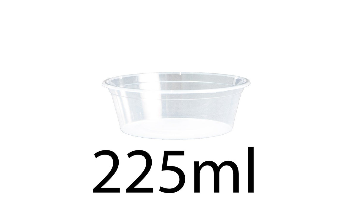 Chanrol clear 225ml round (C8)