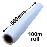 500mm wide BOPP Cellophane Roll (100m long)