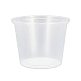 Chanrol clear 620ml round (C25)