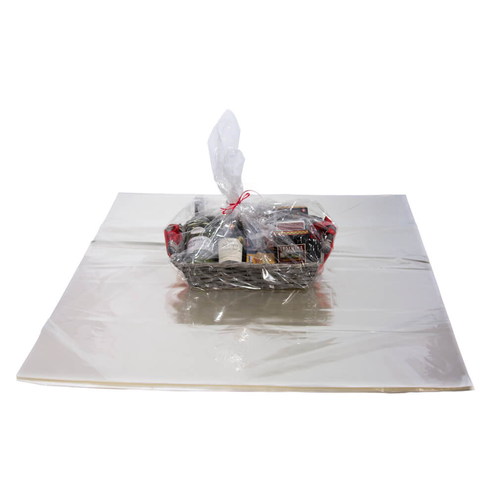 Clear BOPP Cellophane Sheets 1000x1000mm (Qty:200)