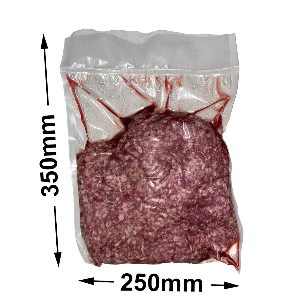 Premium Commercial Vacuum Sealer Bags 350 x 250mm 70µm