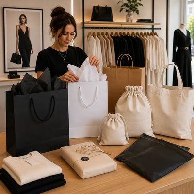 Packaging for fashion and clothing retail